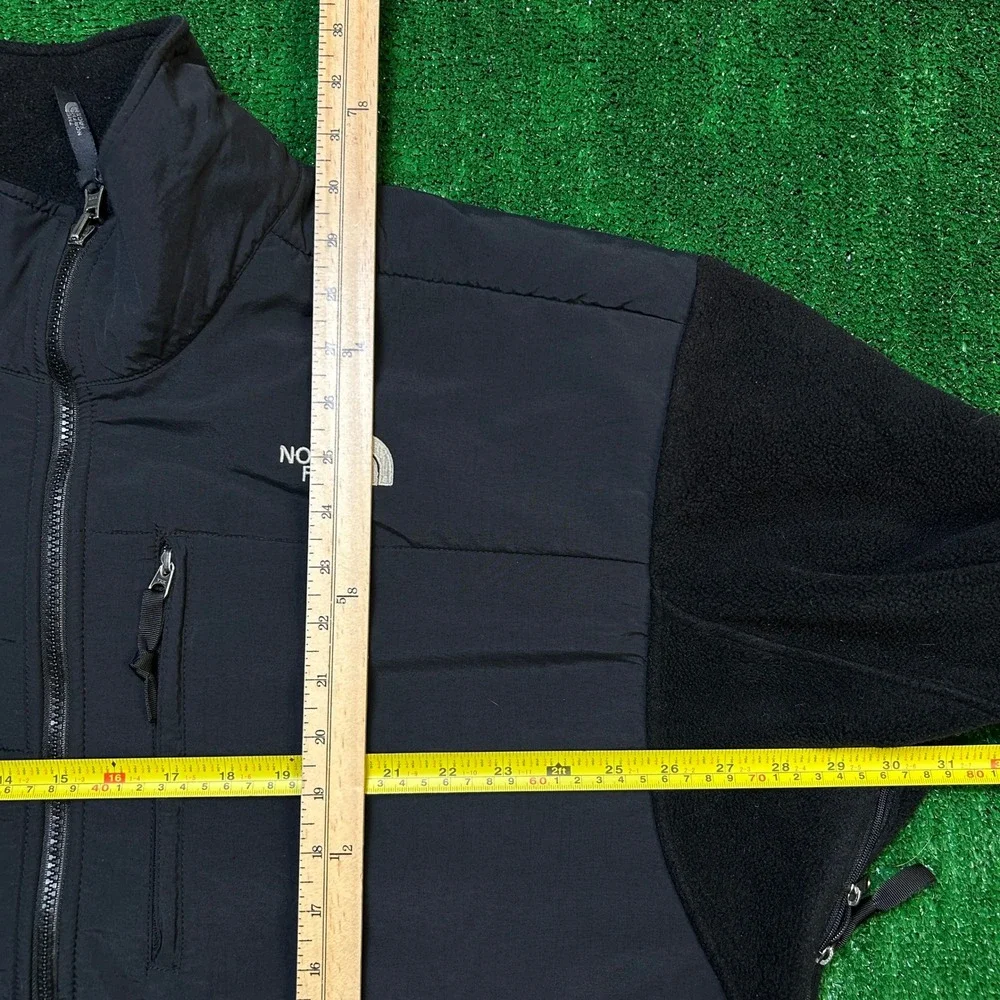The North Face Denali Fleece Jacket Full Zip Polartec Black XXL